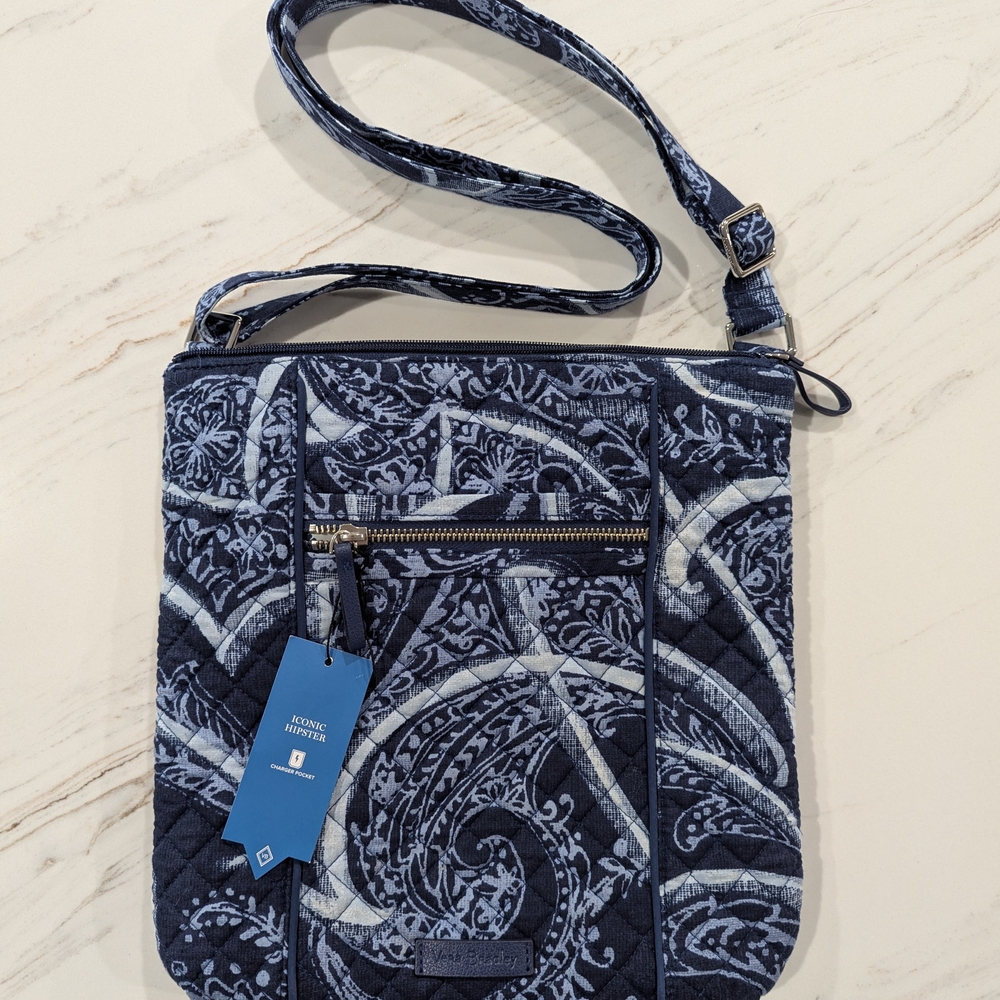 Vera Bradley Iconic Hipster Crossbody NWT | Indio Pattern | Retired